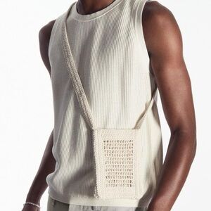 COS Crochet Cross-Body Mini Bag